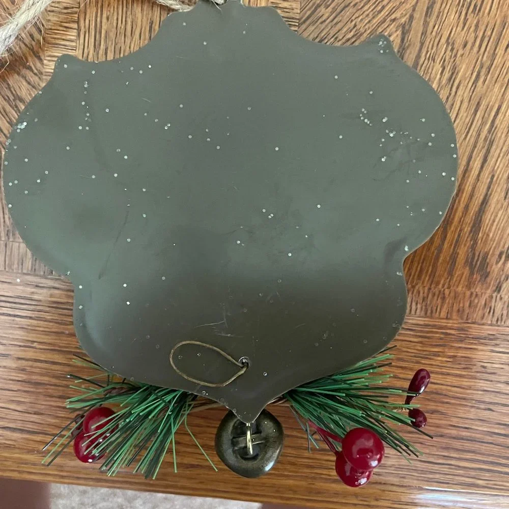 Happy Holidays Christmas tree ornament